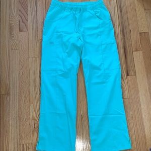 Turquoise Dickies Scrub pants
